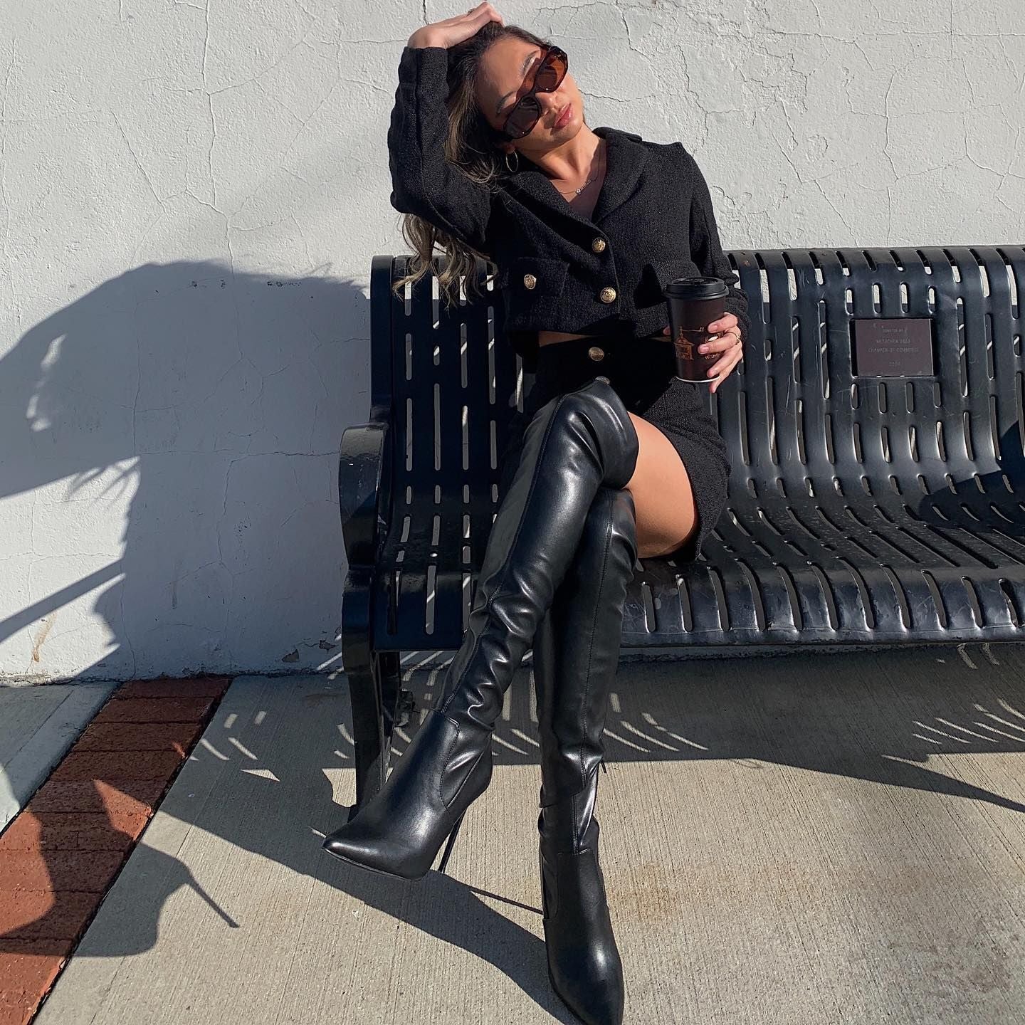 Wastaria Sexy Over-the-knee Boots