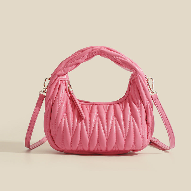 Sac bandoulière plissé Clara Cloud