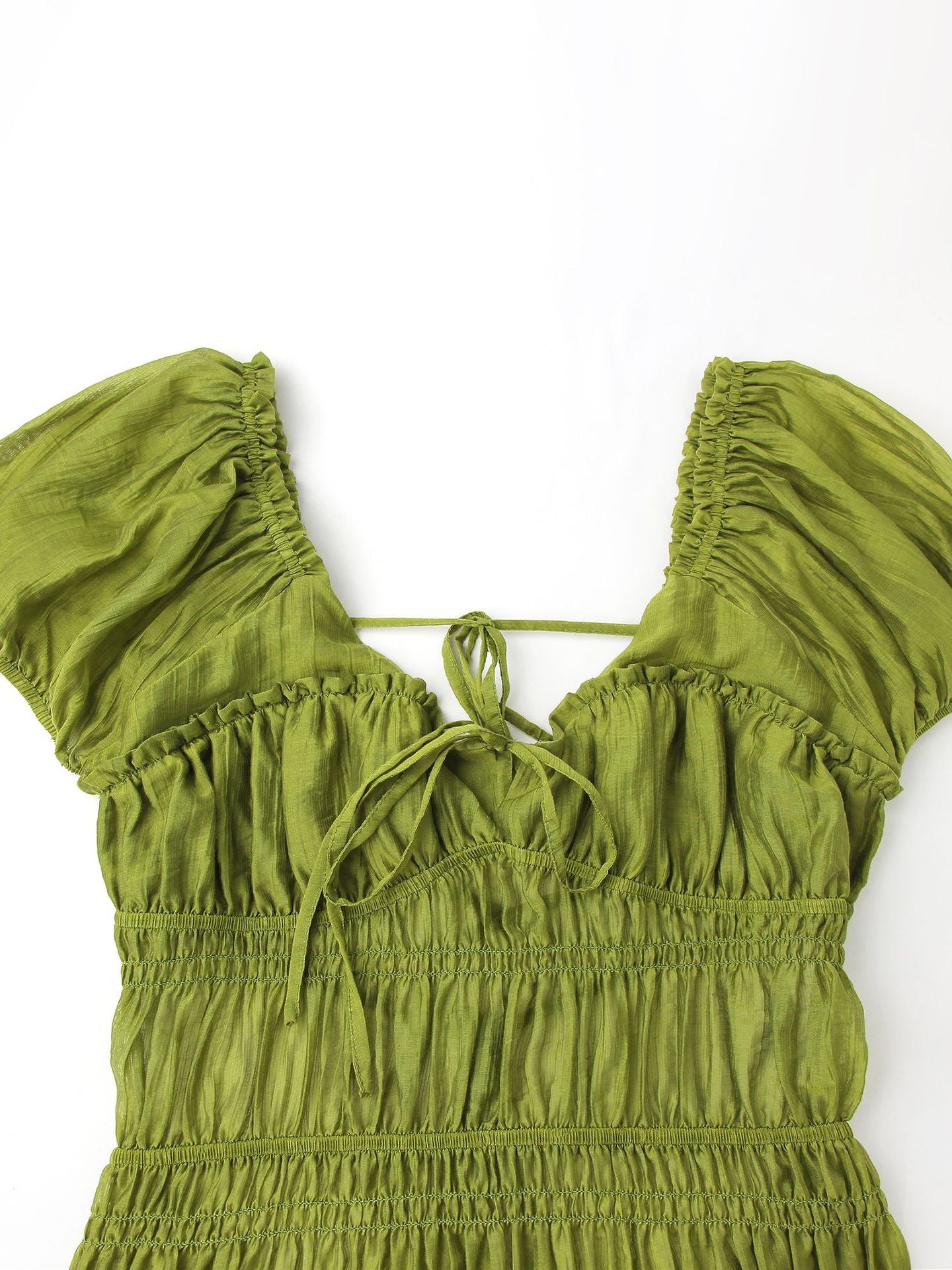 Mila Puff Sleeve Beach Dress
