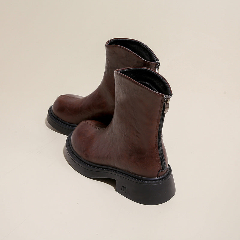 Bottes Martin à plateforme Solidago