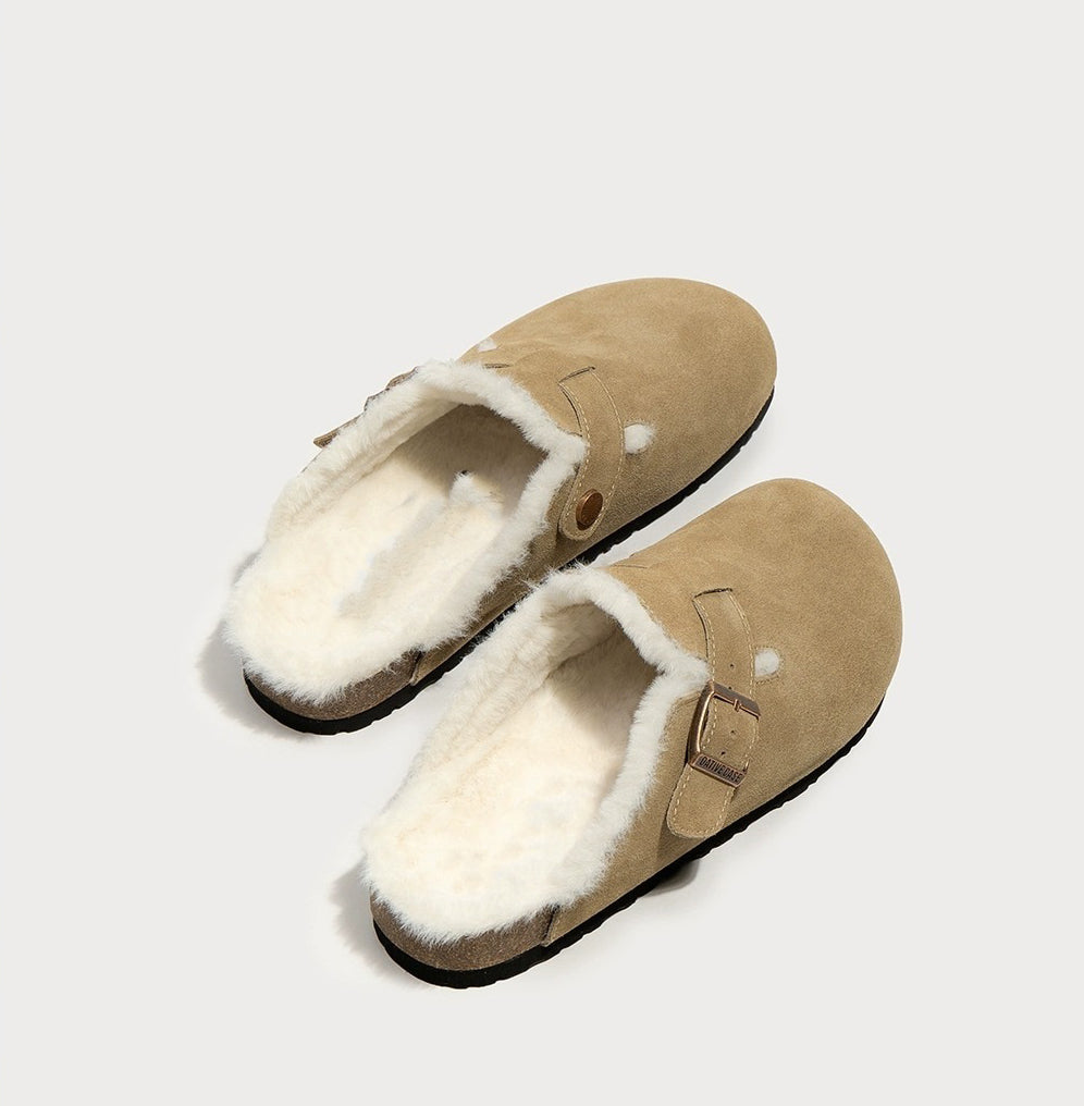 Ballerines à enfiler doublées de fourrure Jaborosa