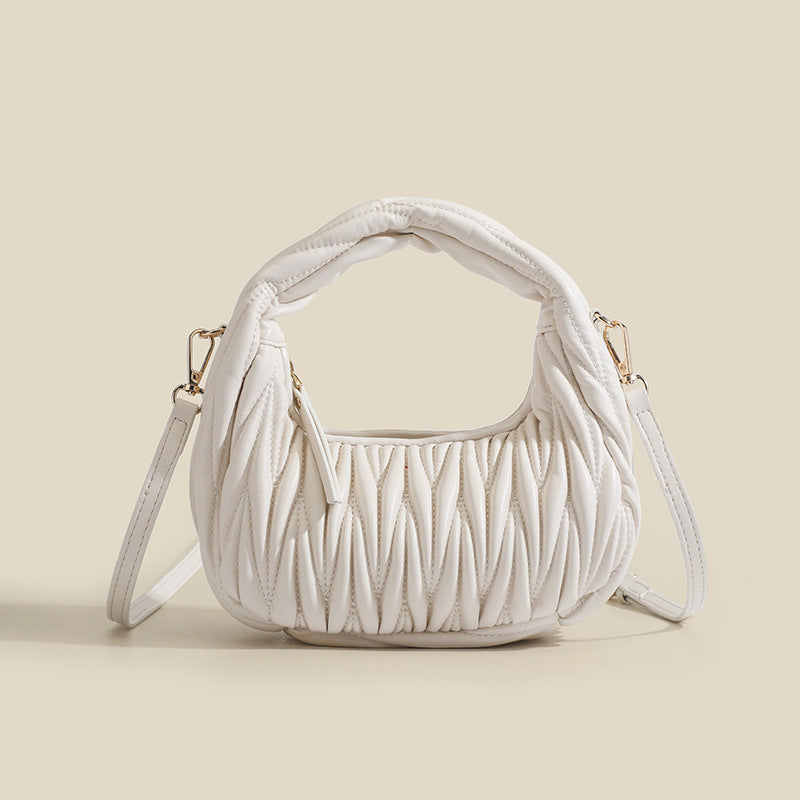 Sac bandoulière plissé Clara Cloud