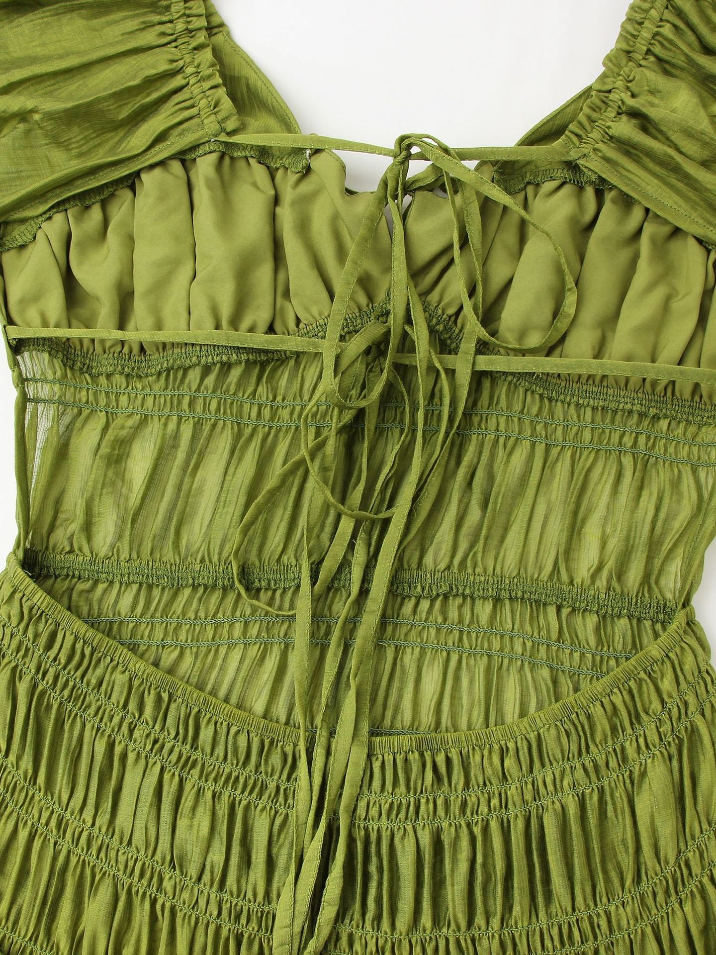 Mila Puff Sleeve Beach Dress