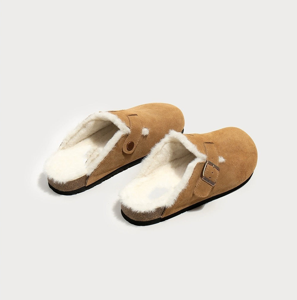 Ballerines à enfiler doublées de fourrure Jaborosa