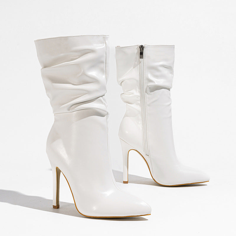 Bottines plissées Solidago