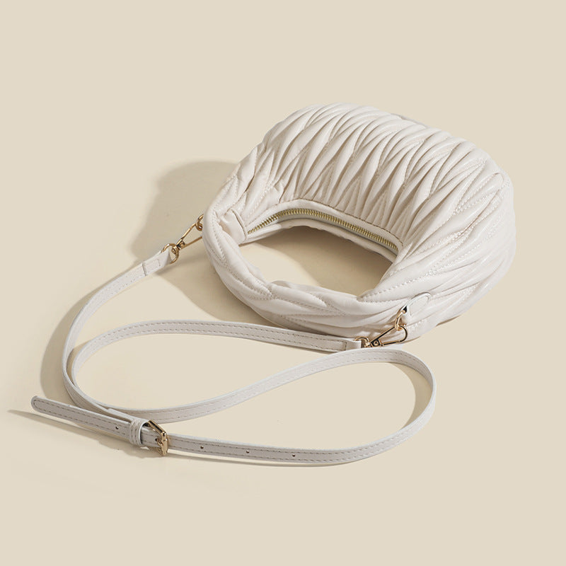 Sac bandoulière plissé Clara Cloud