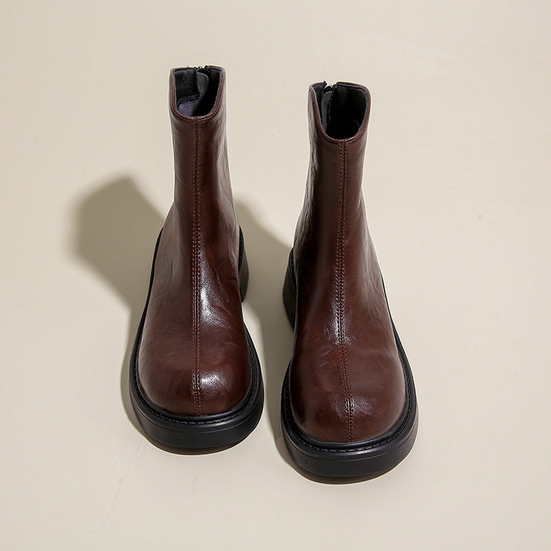 Bottes Martin à plateforme Solidago