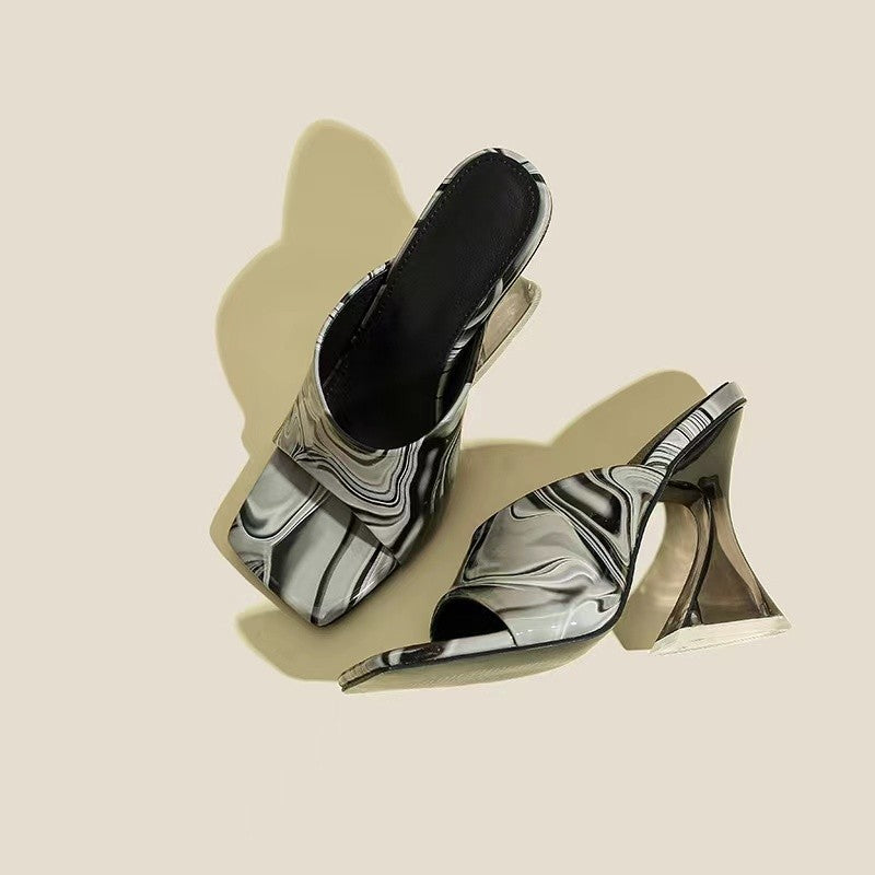 Daisy Colorful Painting Mules