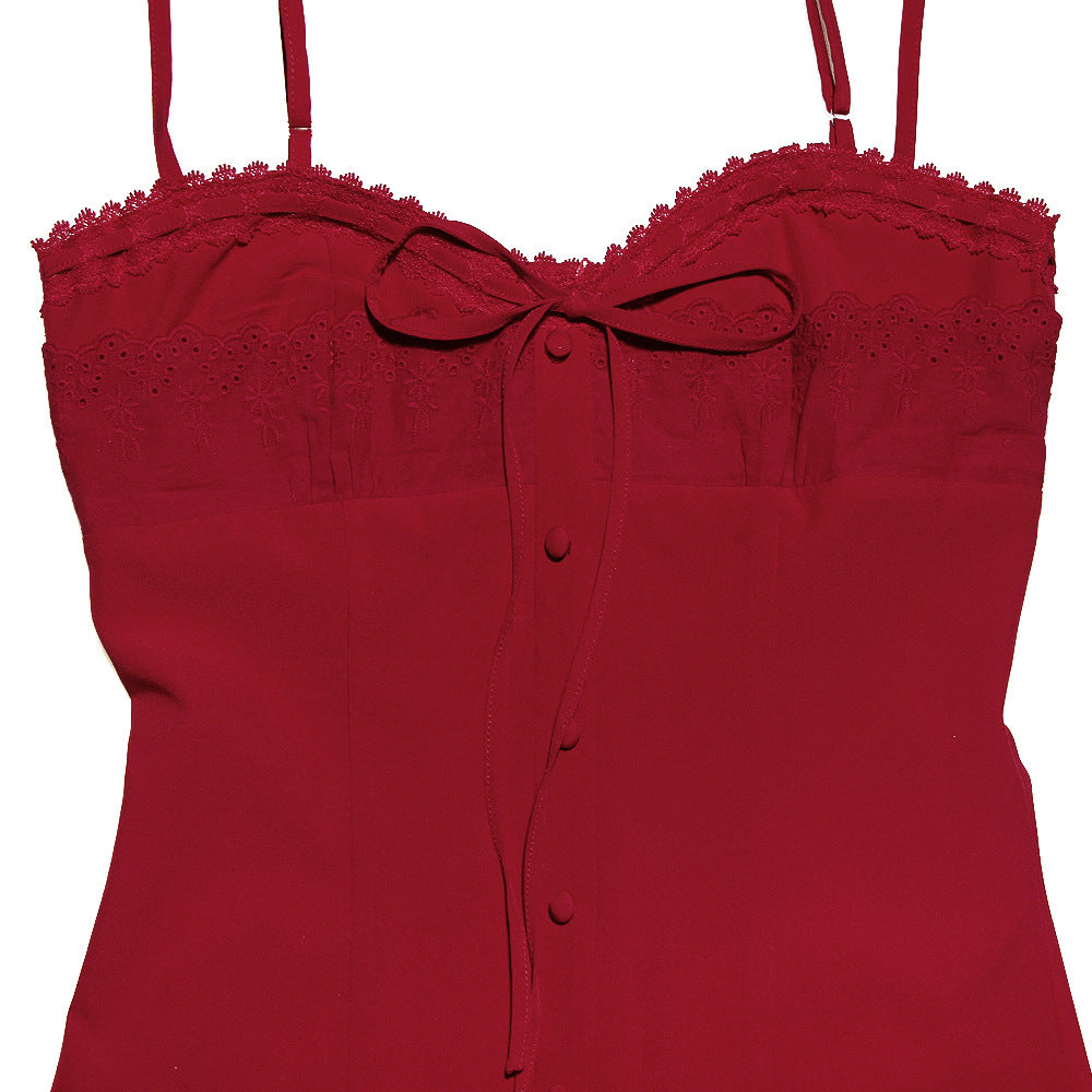 Natalie Satin Slip Mini Dress