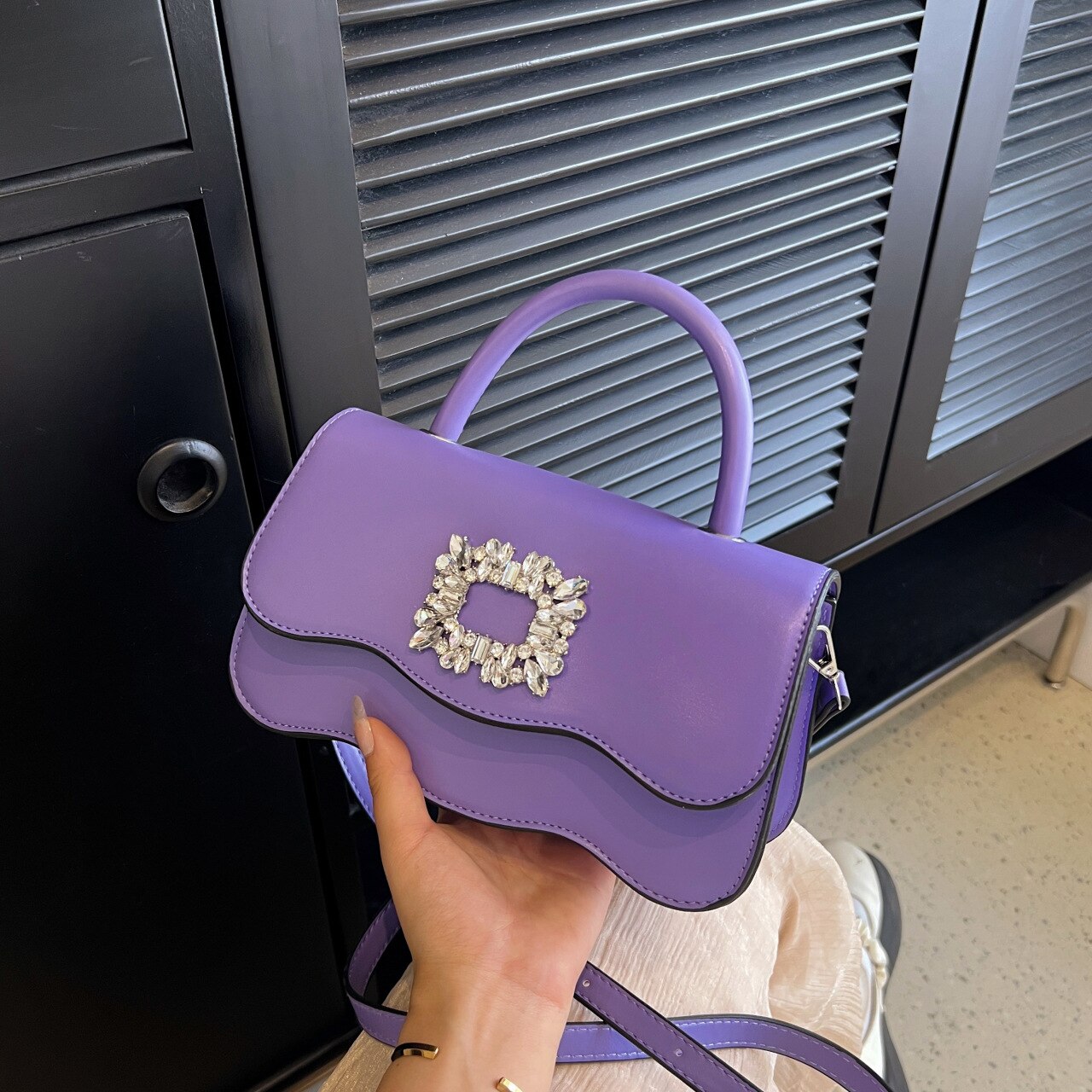 Sac à main polyvalent en strass Lolly