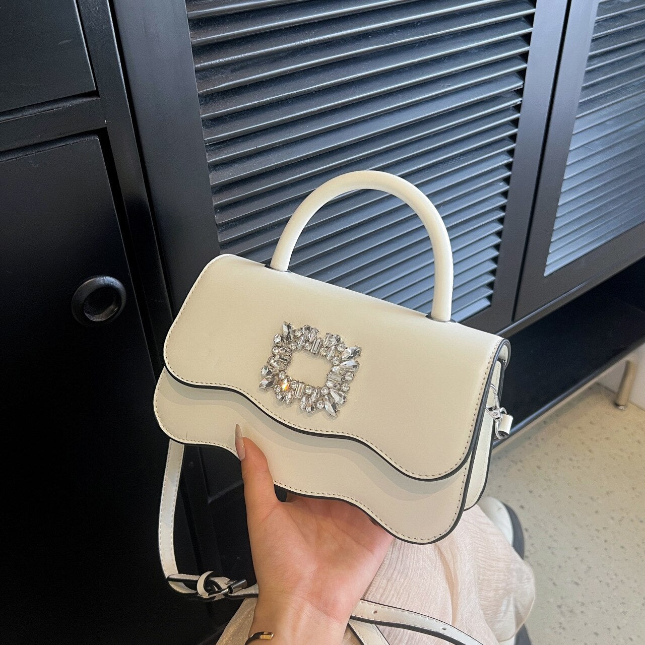 Sac à main polyvalent en strass Lolly