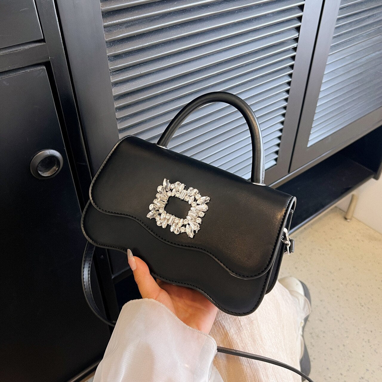 Sac à main polyvalent en strass Lolly