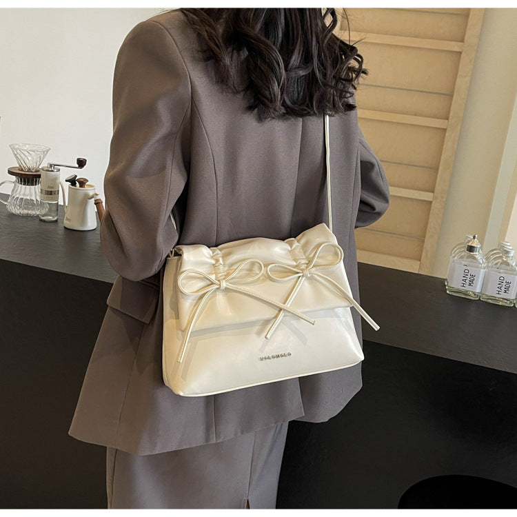 Mini sac à bandoulière carré Grace Bow Knot