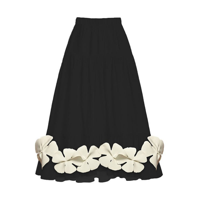 Lydia White Flower Two Piece Swimsuit