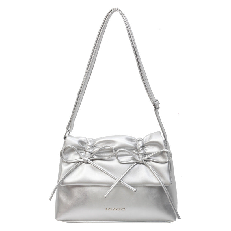Mini sac à bandoulière carré Grace Bow Knot