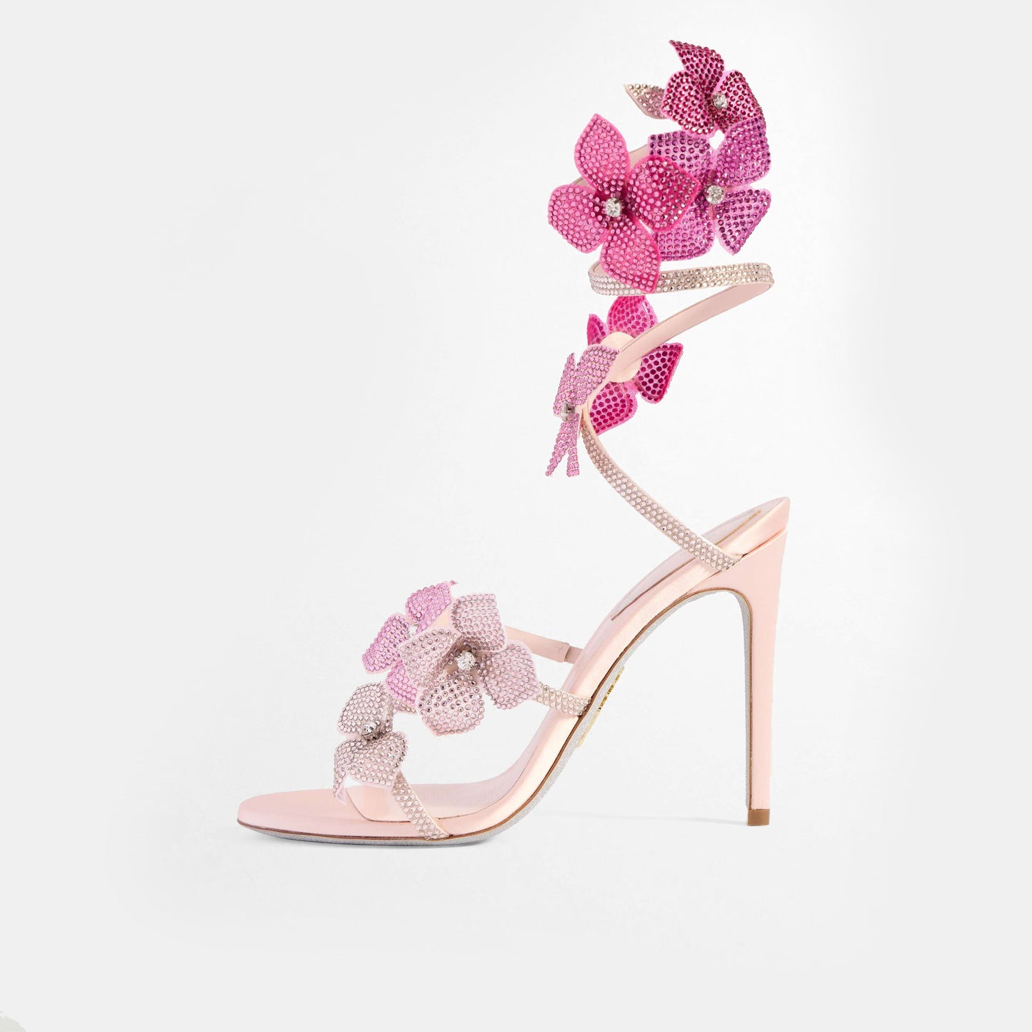 Sandales à motif de fleurs Camelia