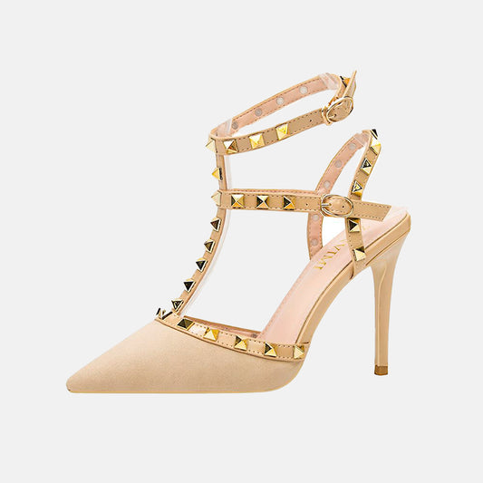 Jasmine klassische Nietenpumps