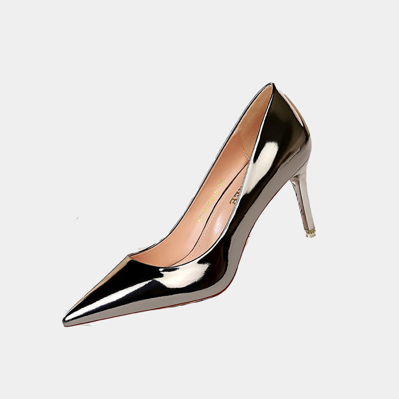 Escarpins en cuir verni Fressia
