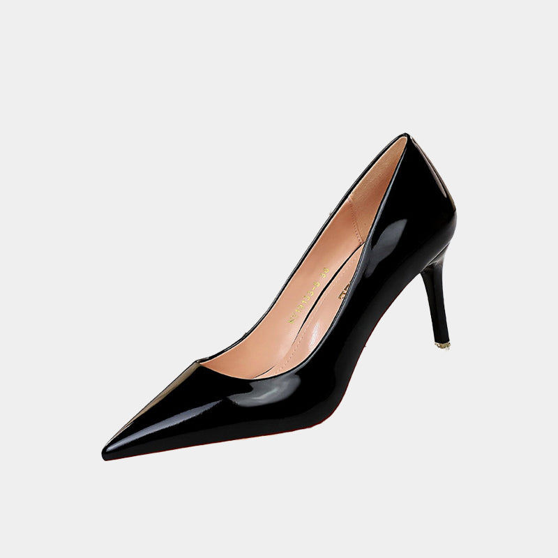 Escarpins en cuir verni Fressia