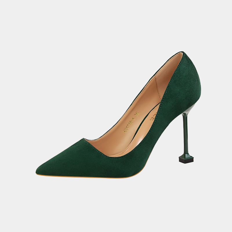 Escarpins en daim Cosmos