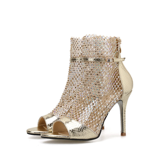 Scaevola Hollow-out Ankle Boots