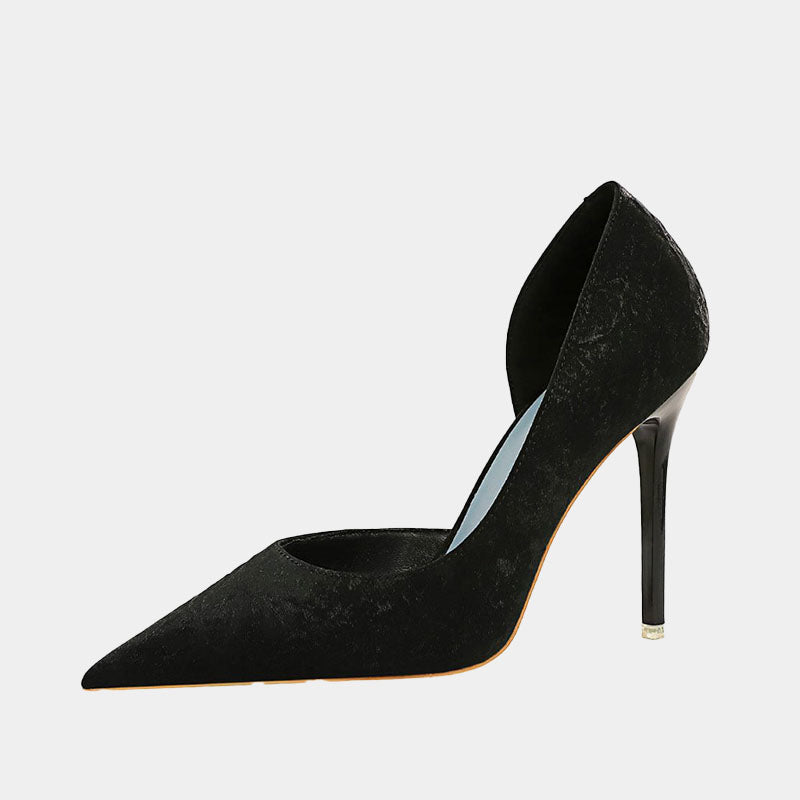 Escarpins en cuir lilas