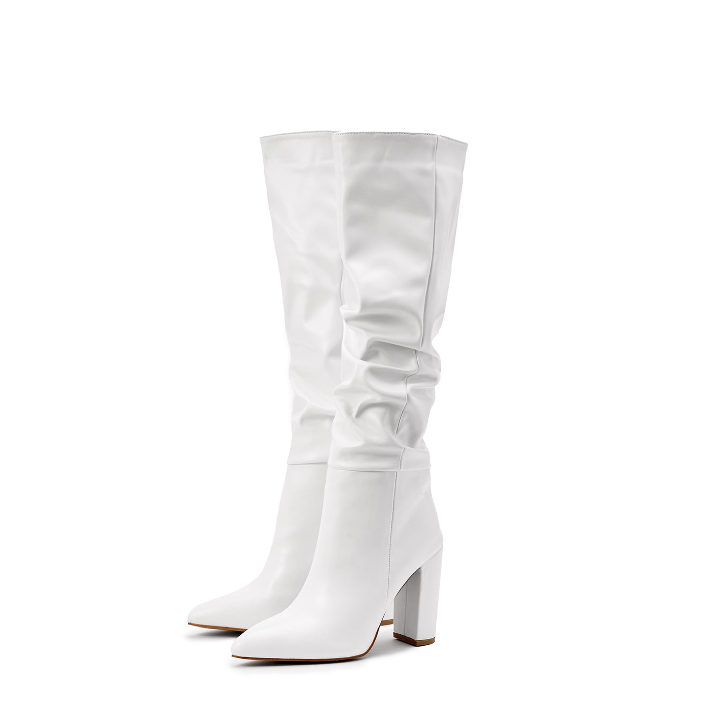 Wastaria Twisted Knee-high Boots