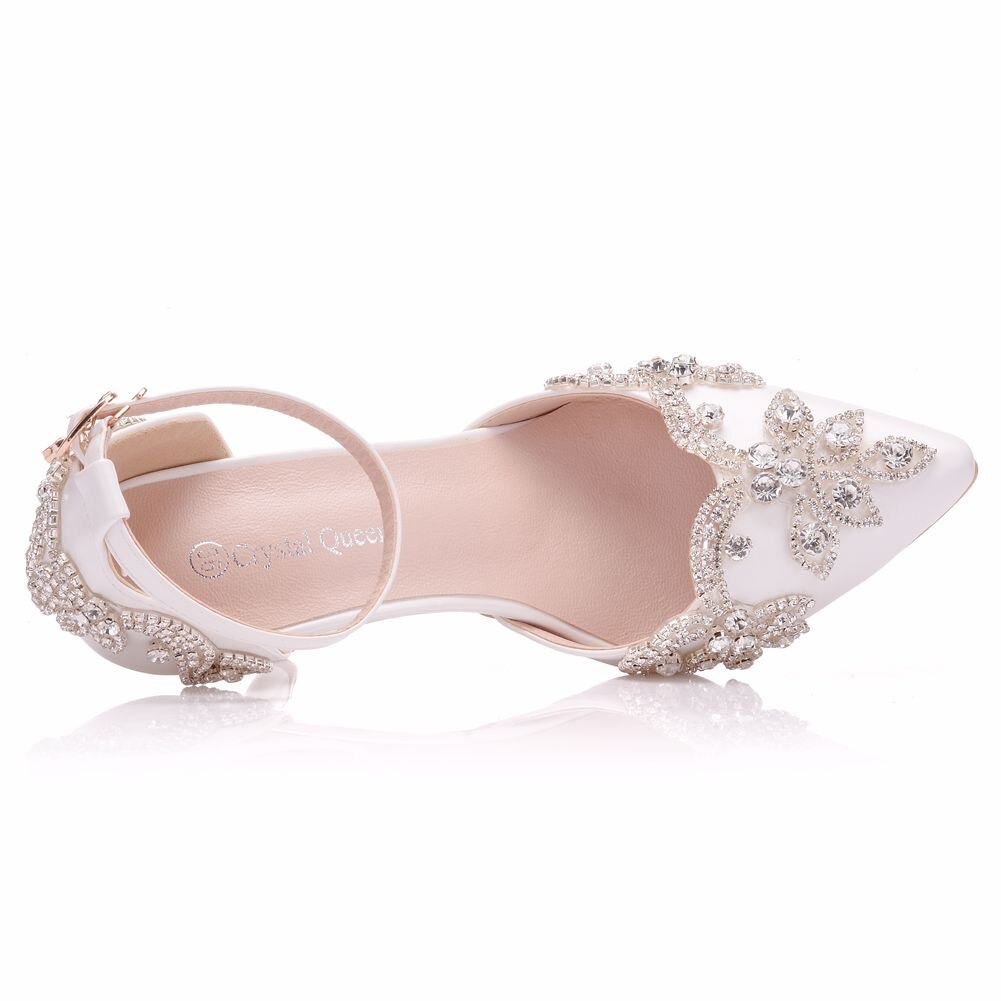 Crystal Sequin Rhinestone Studded High Heels