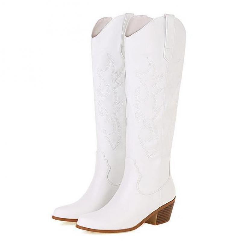 Begonia Knee-high Western Boots