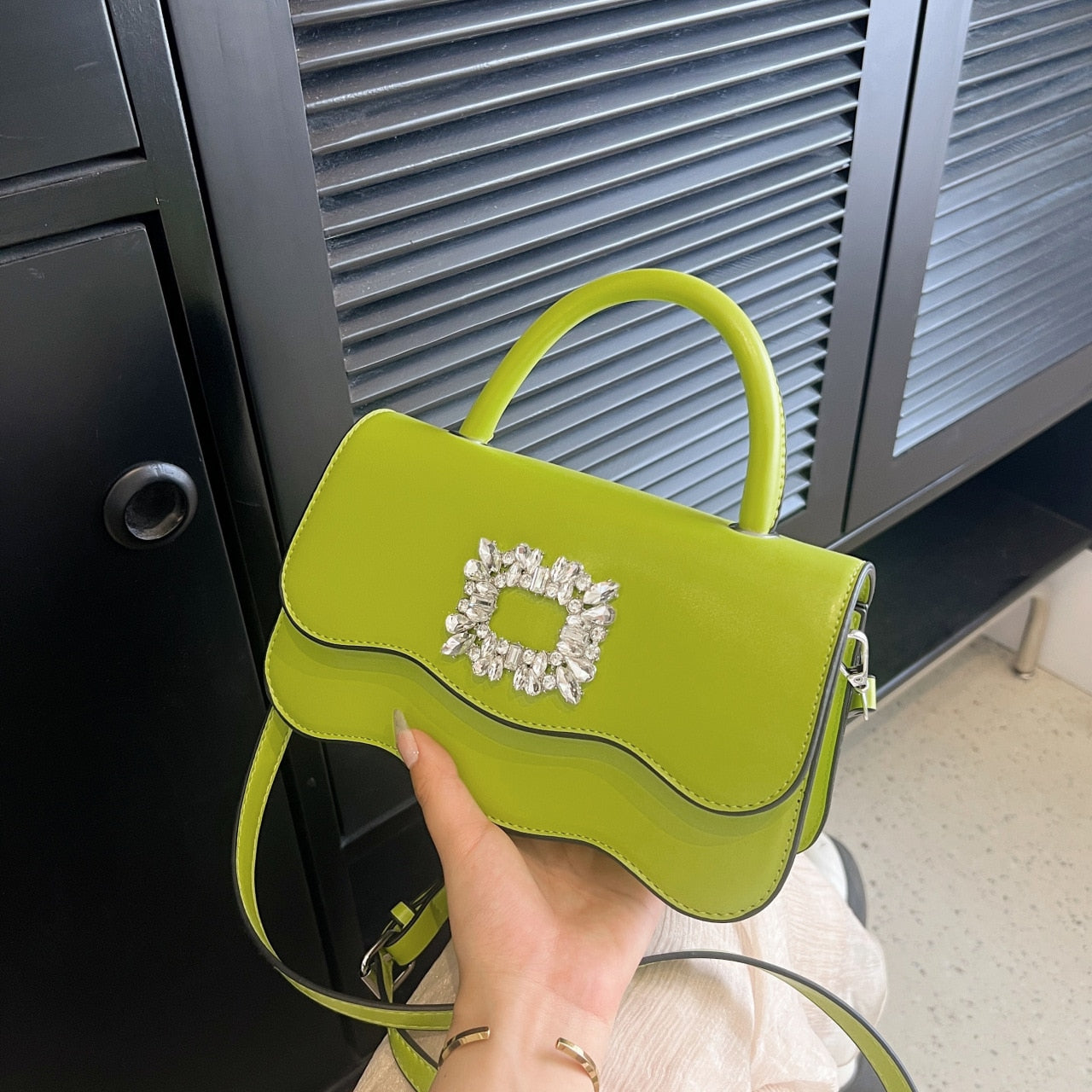 Sac à main polyvalent en strass Lolly