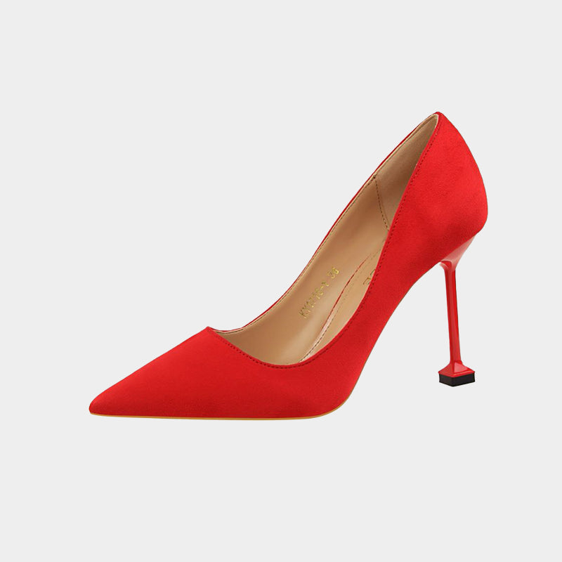 Escarpins en daim Cosmos