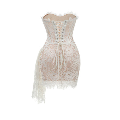 Aria Lace Corset Mini Dress