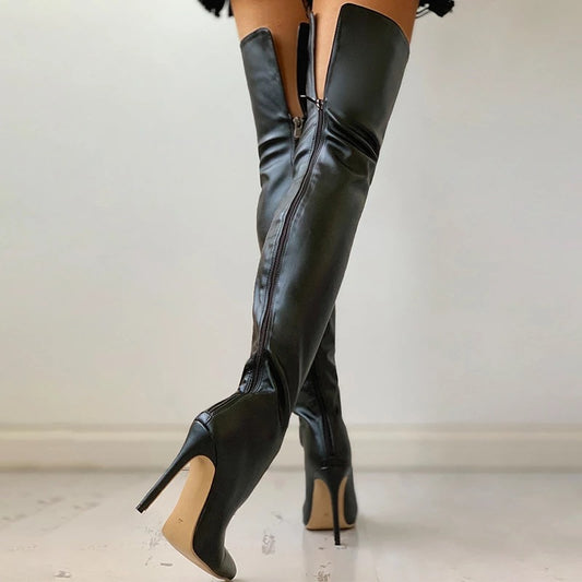 Heather Stylish Over-Knee Boots