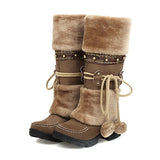 Pansy Furry Mid-Calf Boots