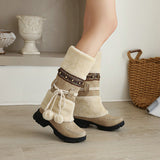 Pansy Furry Mid-Calf Boots