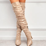 Hebe Stylish Over-Knee Boots