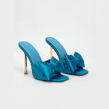 Nolana Bow-Embellished Sandals