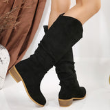 Primula Solid Color Knee-Hight Boots