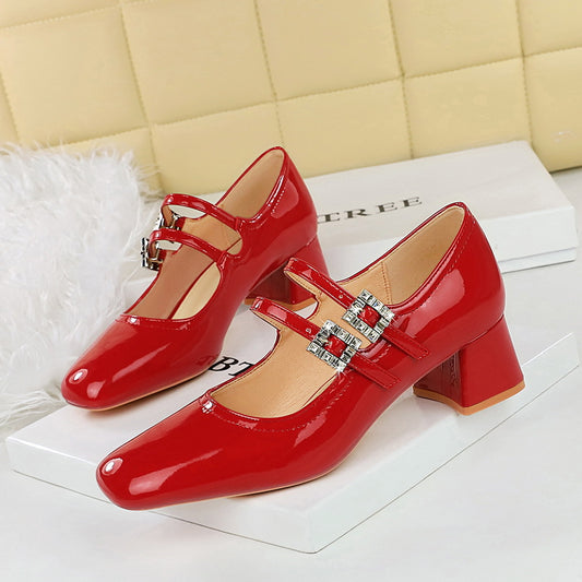 Matthiola Classic Mary Jane Pumps