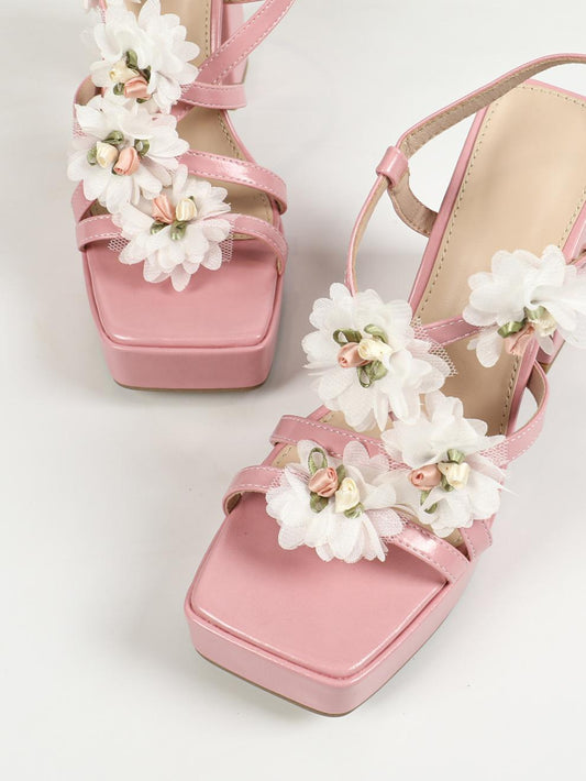 Jaborosa Flower Wedding Sandals