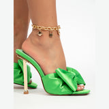 Nolana Bow-Embellished Sandals