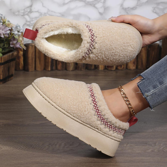 Zenobia Lambswool Slippers