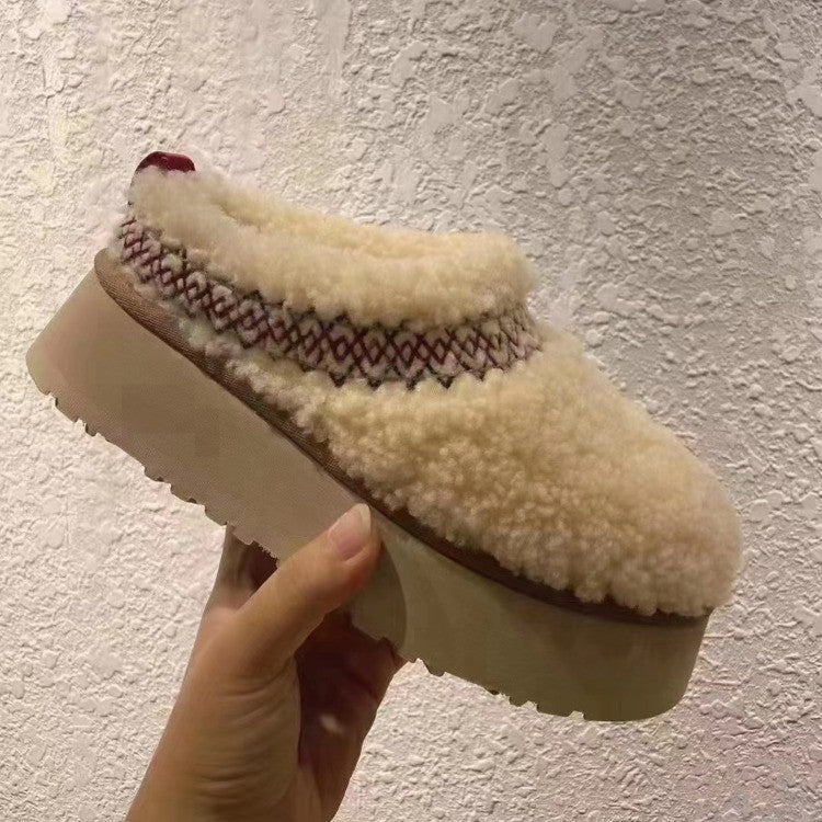 Daffodil Fur-lined Comfy Slippers