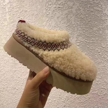 Daffodil Fur-lined Comfy Slippers