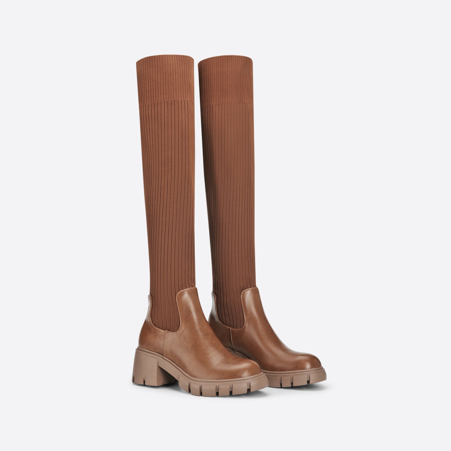Lantana Over-Knee Block Boots