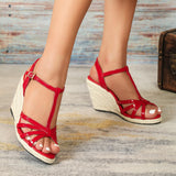 Mallow Simple Wedge Sandals