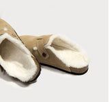 Jaborosa Fur-Lined Slip On Flats