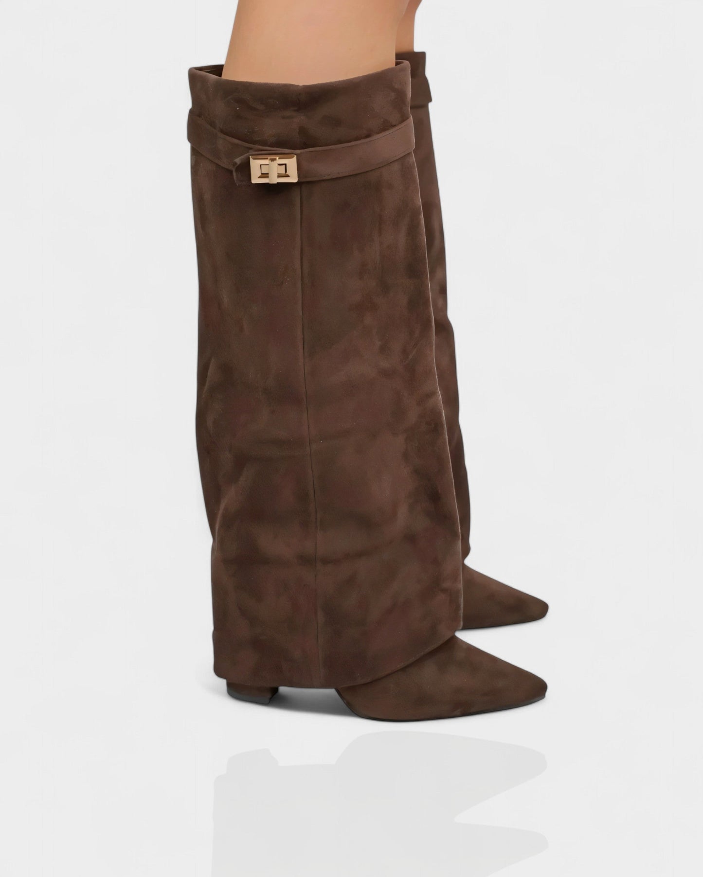 Bottes hautes à rivets Nemesia