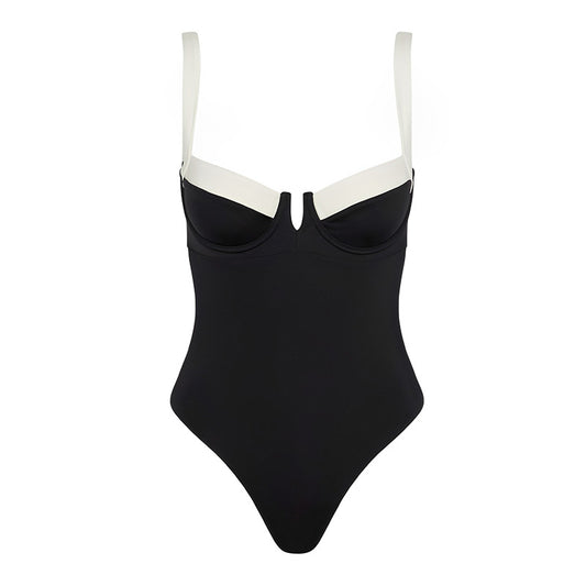 Olive Classic One Piece Swimsuit