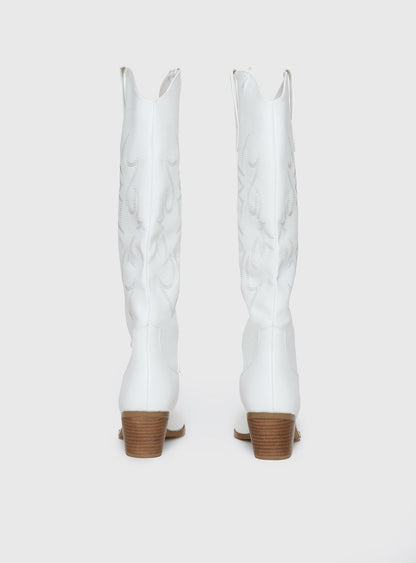 Begonia Knee-high Western Boots